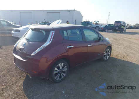 2017 Nissan Leaf Sv z USA, uszkodzony, nr VIN 1N4BZ0CP5HC308661